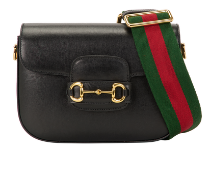 Small Horsebit 1955, &pound;950, Handbags, Black, Leather, Front view